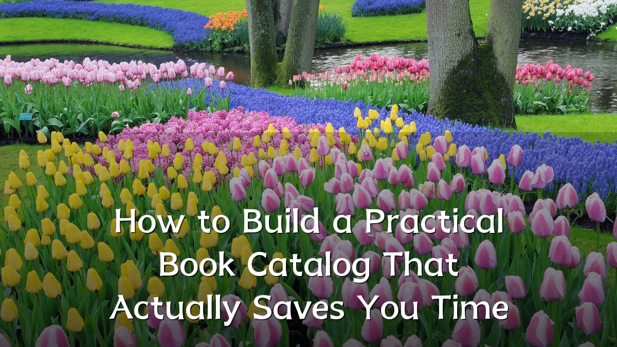 How to Build a Practical Book Catalog That Actually Saves You Time