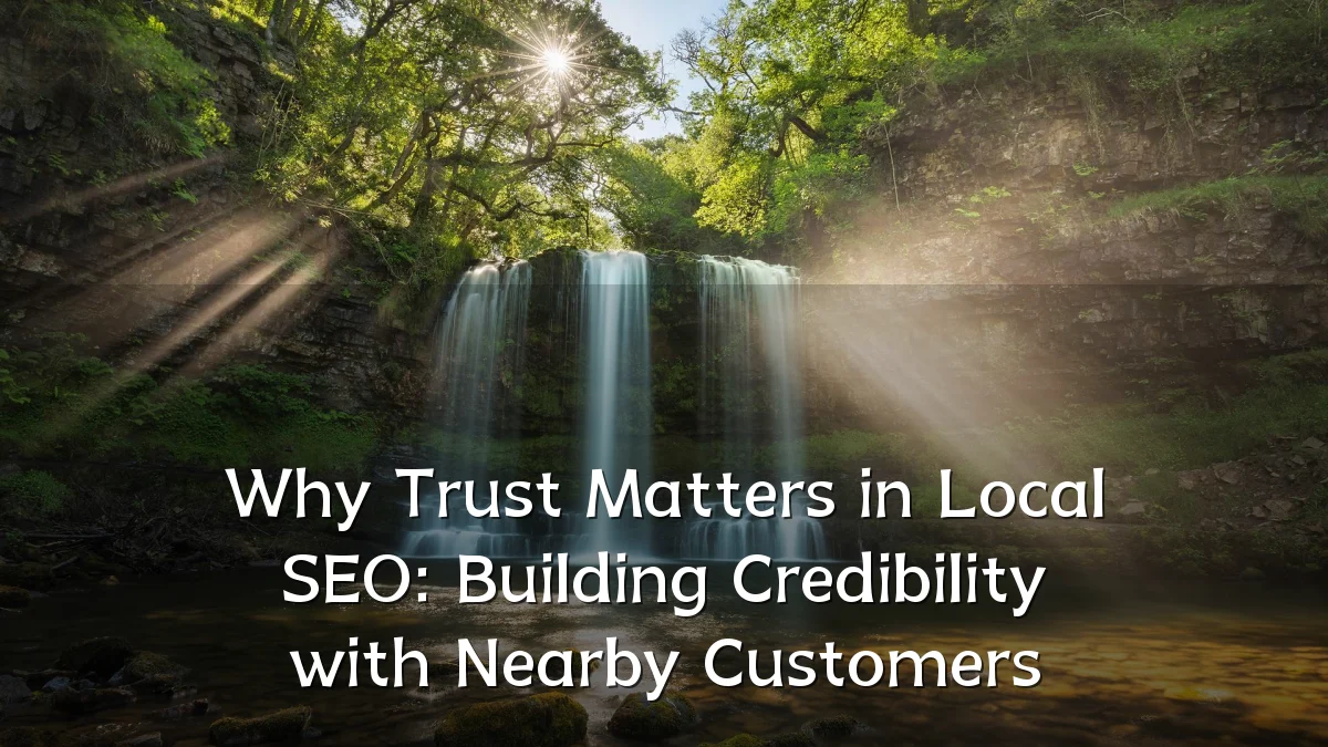 Why Trust Matters in Local SEO: Building Credibility with Nearby Customers